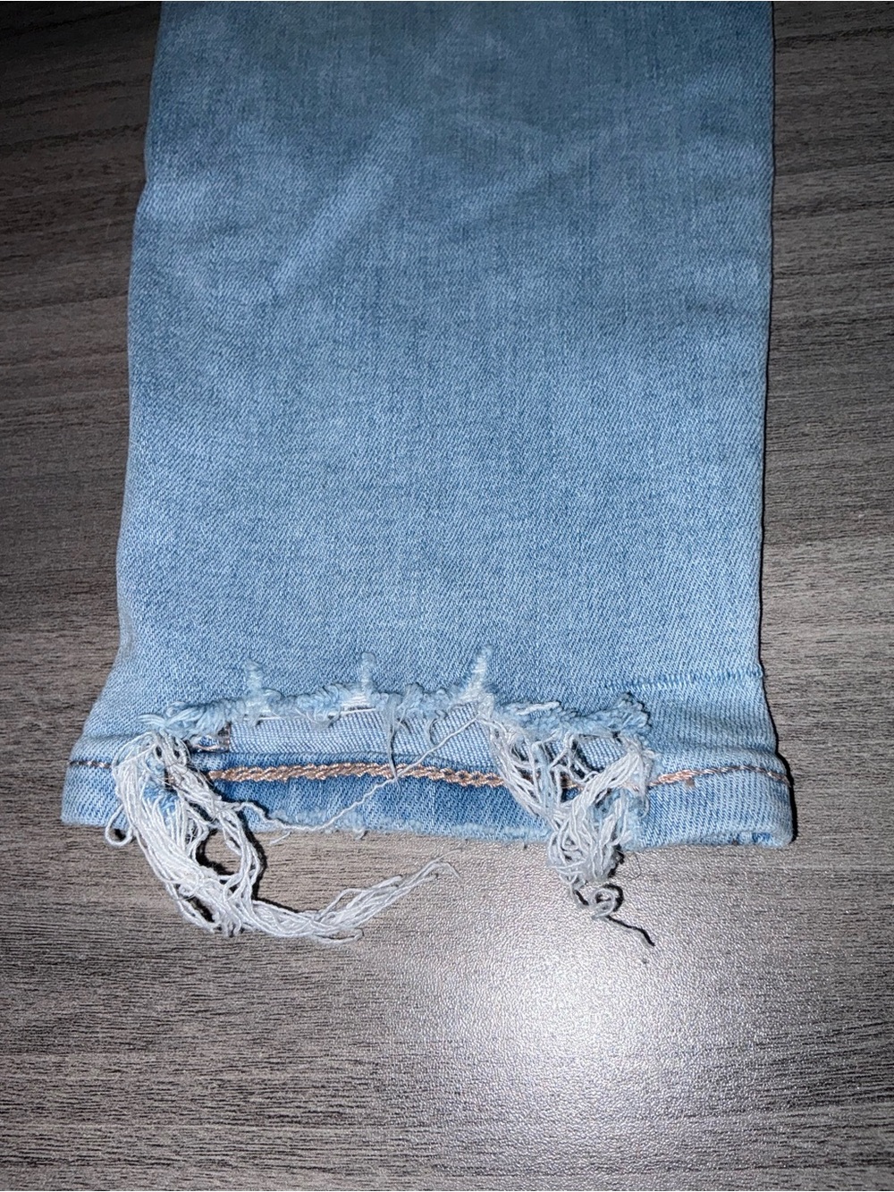 American Eagle Next Level Stretch High-Rise Jegging - Light Wash, Size 8 Short - Picture 9 of 11